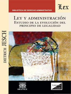 cover image of Ley y administración